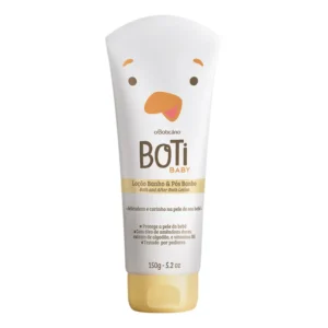 O Boticario Loção Hidratante de Banho e Pós Banho Boti Baby, 150g