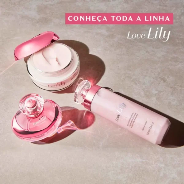 O Boticario - Lily Love Creme Acetinado Hidratante Corporal 250g - Imagem 5