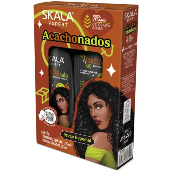 Skala Expert Kit Shampoo 325ml e Condicionador 325ml Acachonados