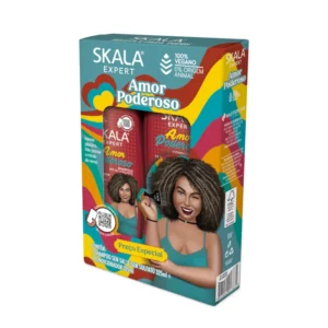 Skala Expert Kit Shampoo 325ml e Condicionador 325ml Amor Poderoso