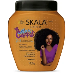 Skala Expert Creme de Tratamento Condicionador 2 em 1 Creme de tratamento #MaisCrespos 1000gr