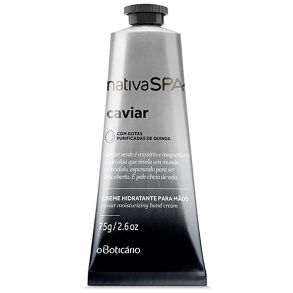 O Boticario - Nativa Spa Caviar Creme Hidratante para Maos 75g