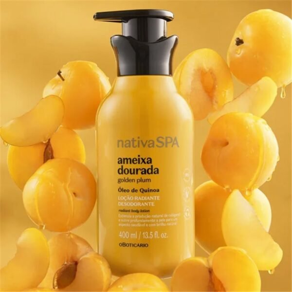 O Boticario - Nativa Spa Golden Plum  Ameixa Dourada Hidratante Corporal 400ml