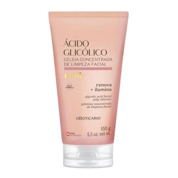 O Boticário - Botik Geleia de Limpeza Facial Ácido Glicólico 150g