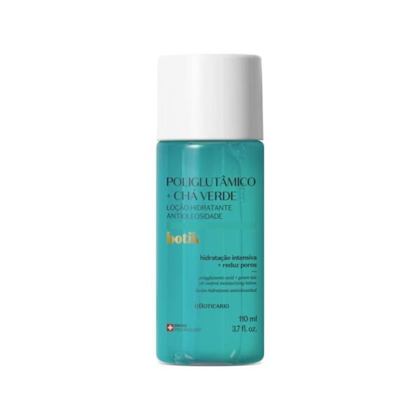O Boticário - Botik Loção Antioleosidade Ácido Poliglutâmico+Chá Verde 110ml