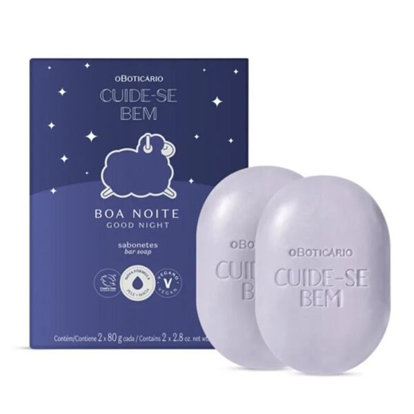 O Boticario - Cuide-se Bem Sabonete Boa Noite 2x80g