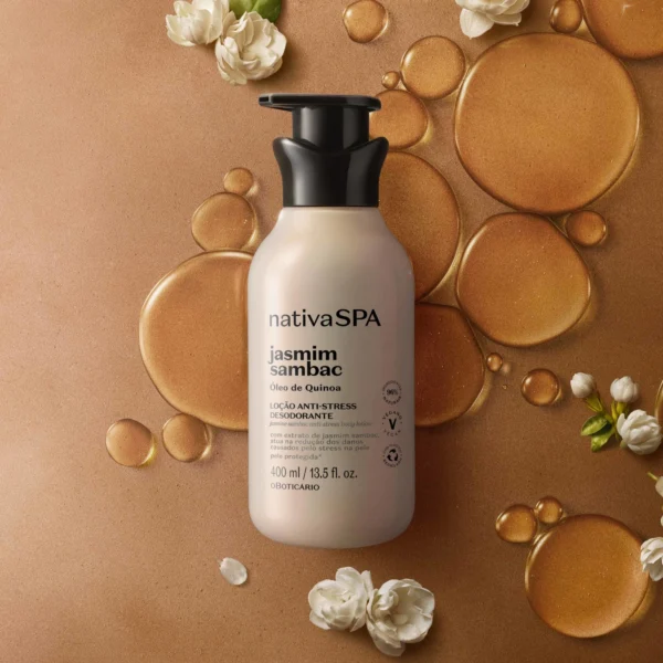 O Boticário - Nativa Spa Jasmim Sambac Hidratante Corporal 400ml - Imagem 2