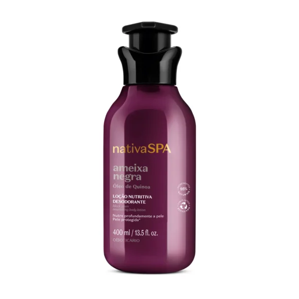 O Boticário - Nativa Spa Black Plum Ameixa Negra Hidratante Corporal 400ml