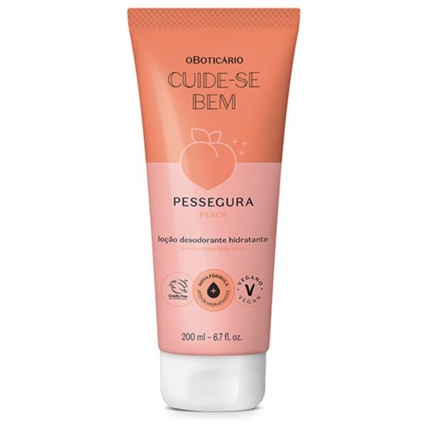 O Boticário - Cuide-se Bem Pessegura Locao Hidratante Corporal 200ml