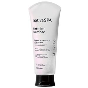 O Boticario - Nativa Spa sabonete Esfoliante Jasmim Sambac Anti-Stress 175ml