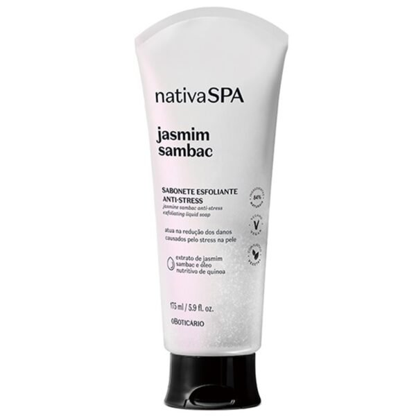 O Boticario - Nativa Spa sabonete Esfoliante Jasmim Sambac Anti-Stress 175ml