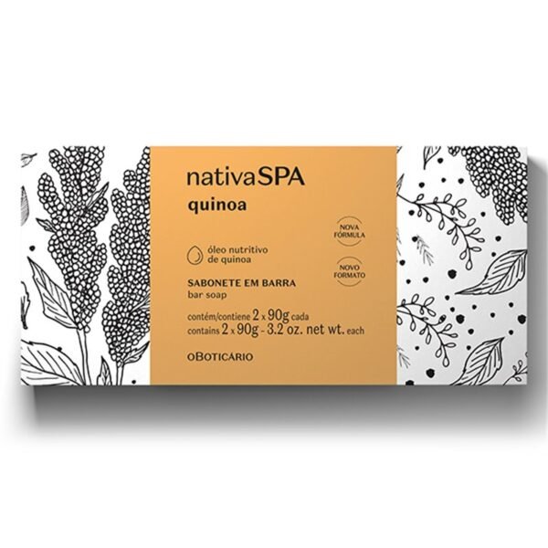 O Boticario - Nativa Spa Quinoa Sabonete 2x90g - Imagem 2
