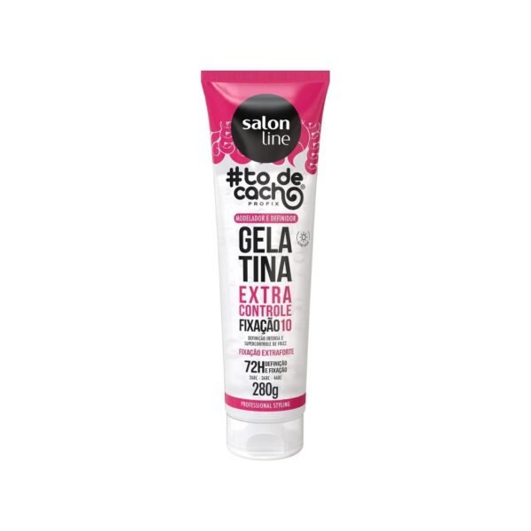 Salon Line - #Tô de Cacho Gelatina Fixação Extra Forte 280G