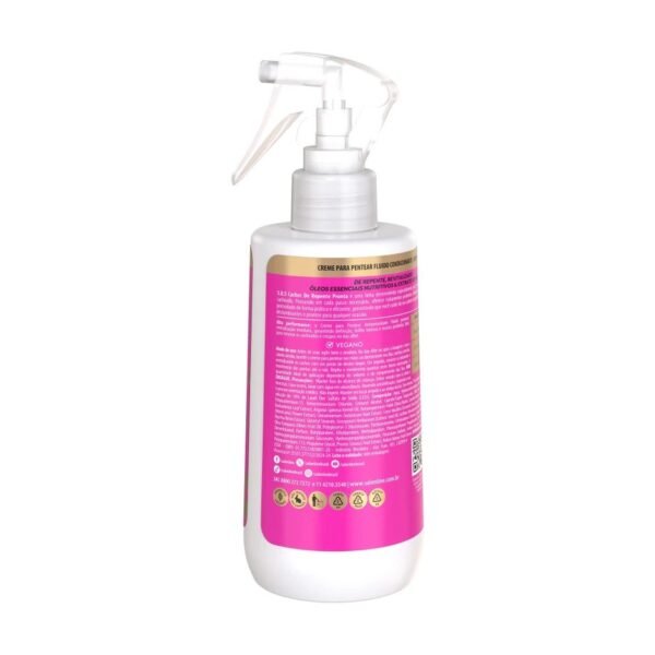 Salon Line - SOS Cachos De Repente Pronta Creme para Pentear Fluido 300ml - Imagem 3