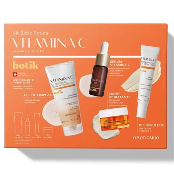 O Boticário - Botik Kit Vitamina C 4 itens