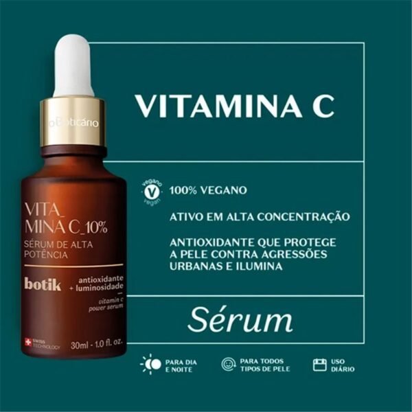 O Boticario - Botik Serum de Alta Potencia Vitamina C 10% - 30ml - Imagem 2
