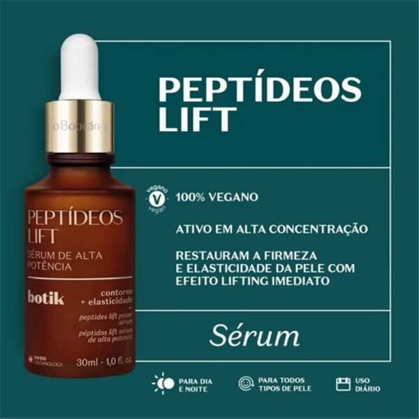 O Boticario - Botik Serum de Alta Potencia Peptideos Lift 30ml - Imagem 2