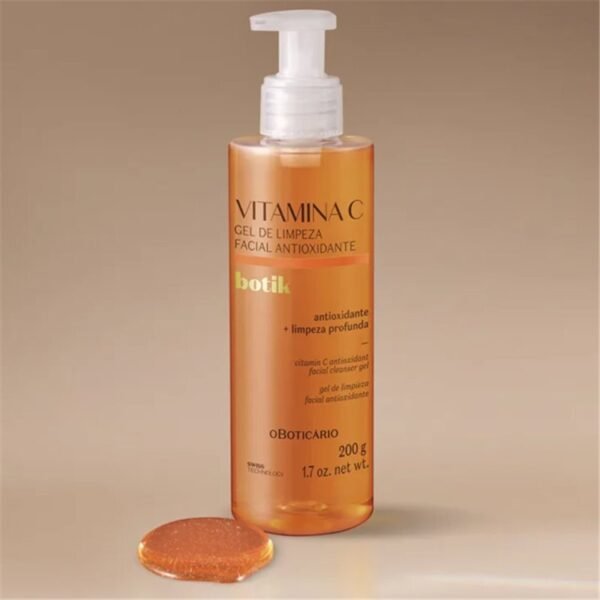 O Boticário - Botik Gel de Limpeza Facial Vitamina C 200g - Imagem 2