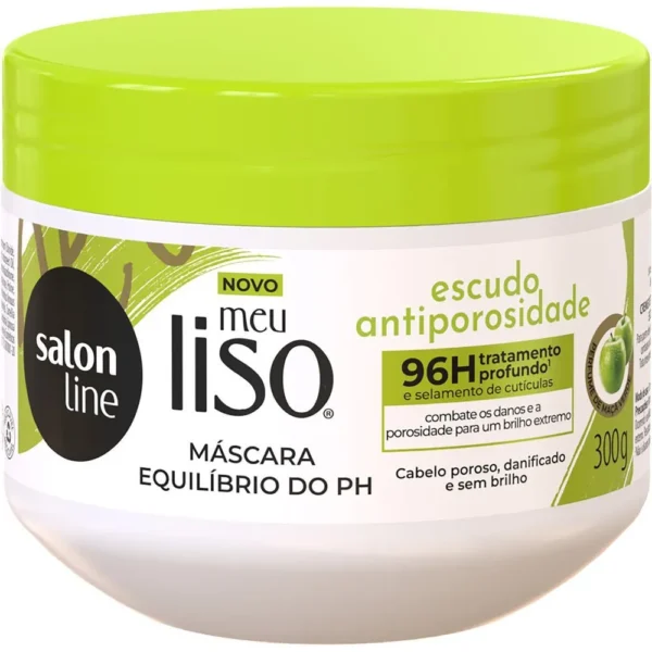 Salon Line - Meu Liso ESCUDO ANTIPOROSIDADE Máscara 300g