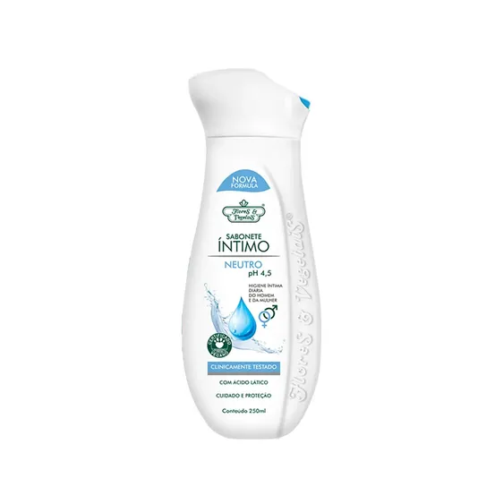 Flores & Vegetais - Neutro Sabonete Intimo 250ml