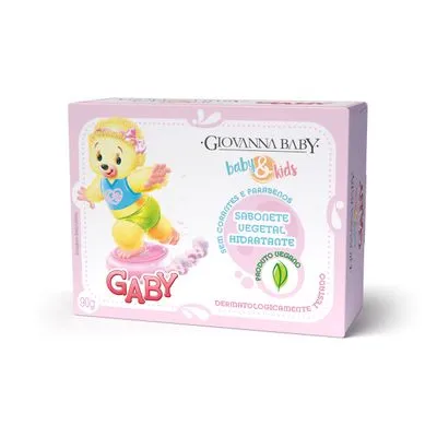 Giovanna Baby - Baby & Kids GABY Rosa Sabonete em Barra 80g
