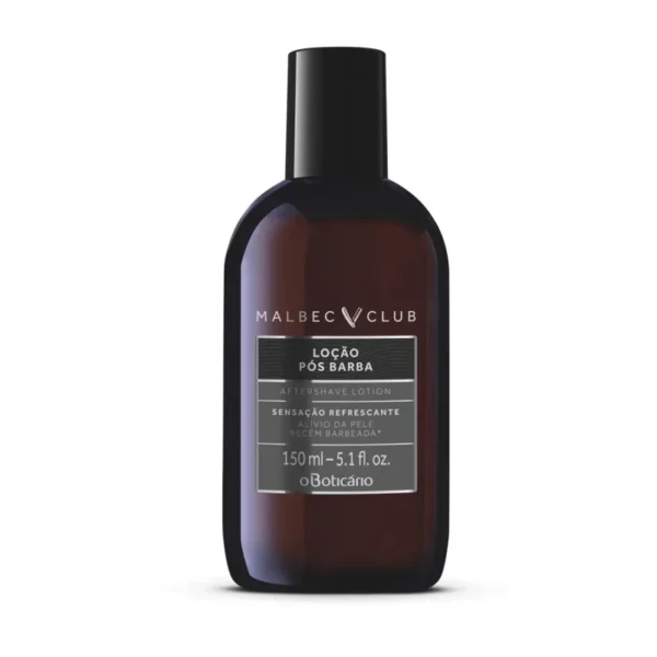 50%off O Boticário Loção Pós Barba Malbec Club 150ml (Validade 10/2025)