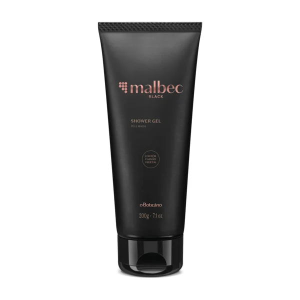 O Boticário - Malbec Black - Shower Gel Corporal Masculino 200ml