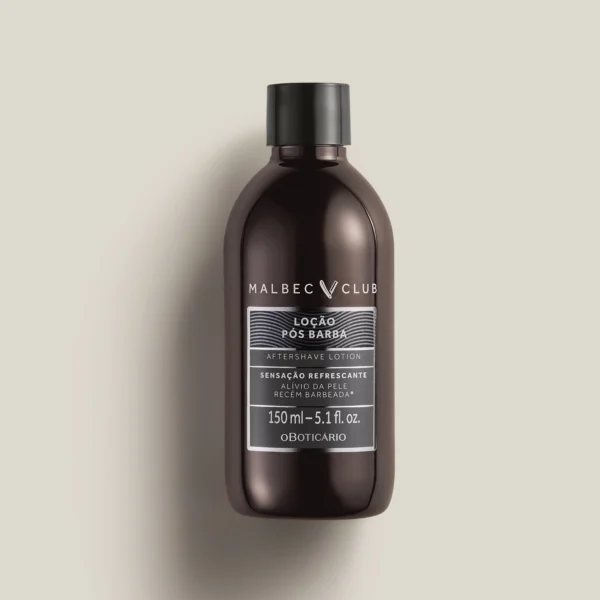 50%off O Boticário Loção Pós Barba Malbec Club 150ml (Validade 10/2025) - Imagem 3