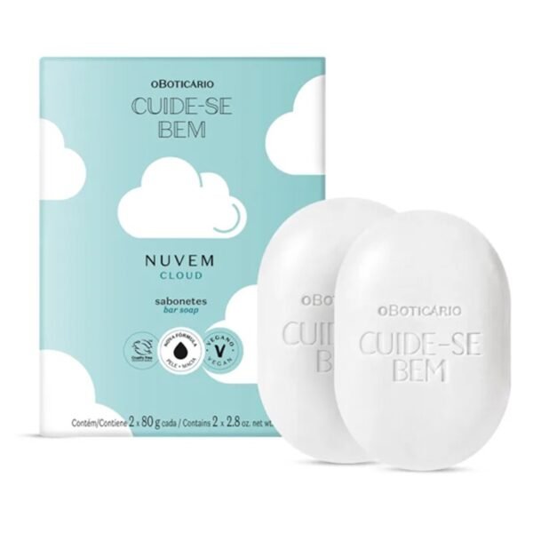 O Boticario - Cuide-se Bem Sabonete em Barra Nuvem 2x80g