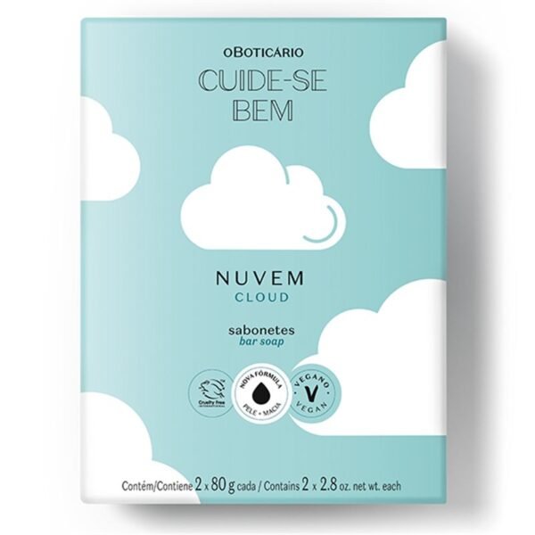 O Boticario - Cuide-se Bem Sabonete em Barra Nuvem 2x80g - Imagem 2