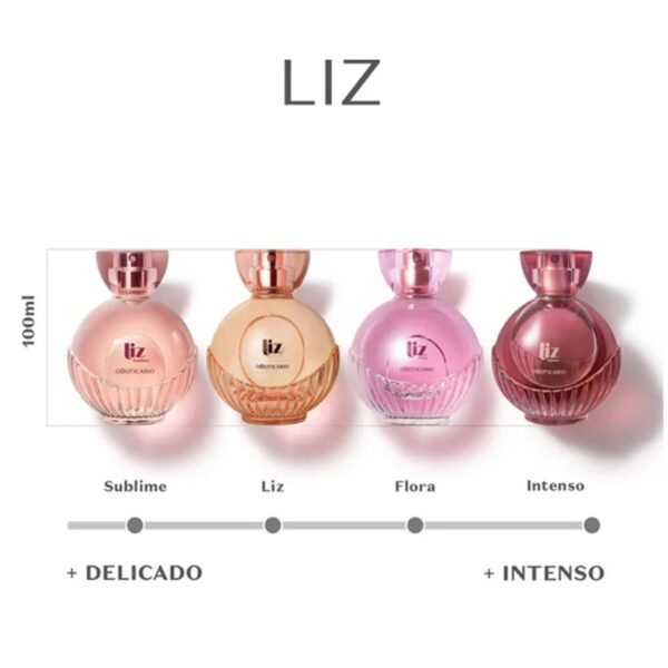 O Boticario - Eau de Toilette Liz FLORA 100ml - Imagem 5