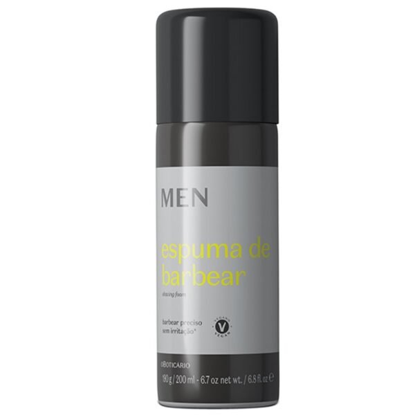 50%off O Boticario Men espuma barbear 200ml (Validade 11/2025)